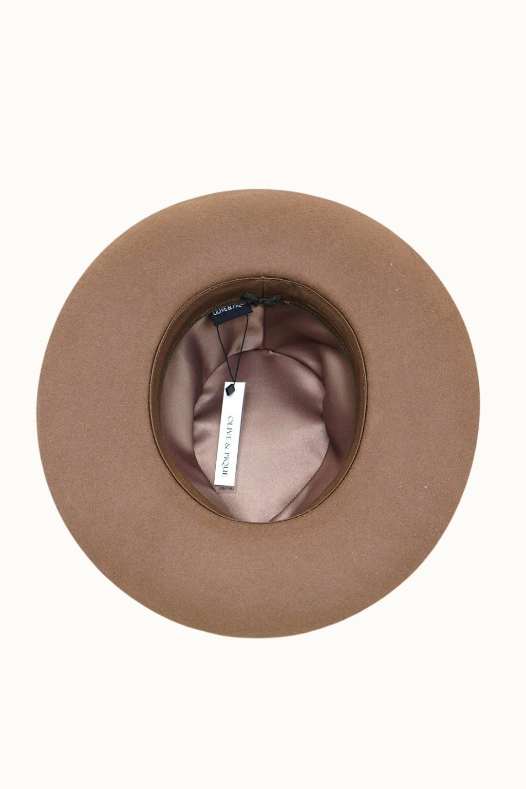 KAIA Wool Felt Rancher - 100% Wool Felt, Satin Lined, Unisex, Pecan