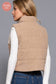 Comfy Cozy Corduroy Puffer Vest