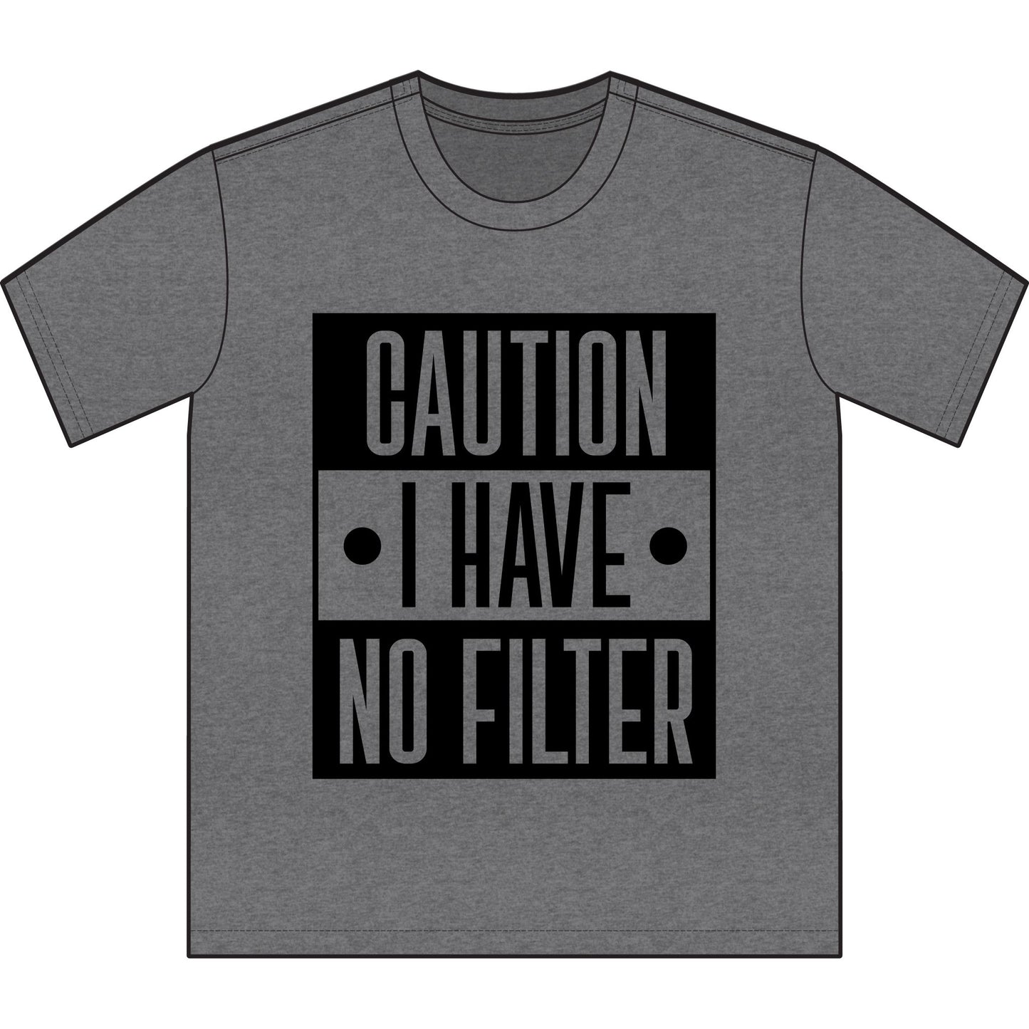 No Filter Graphic Tee