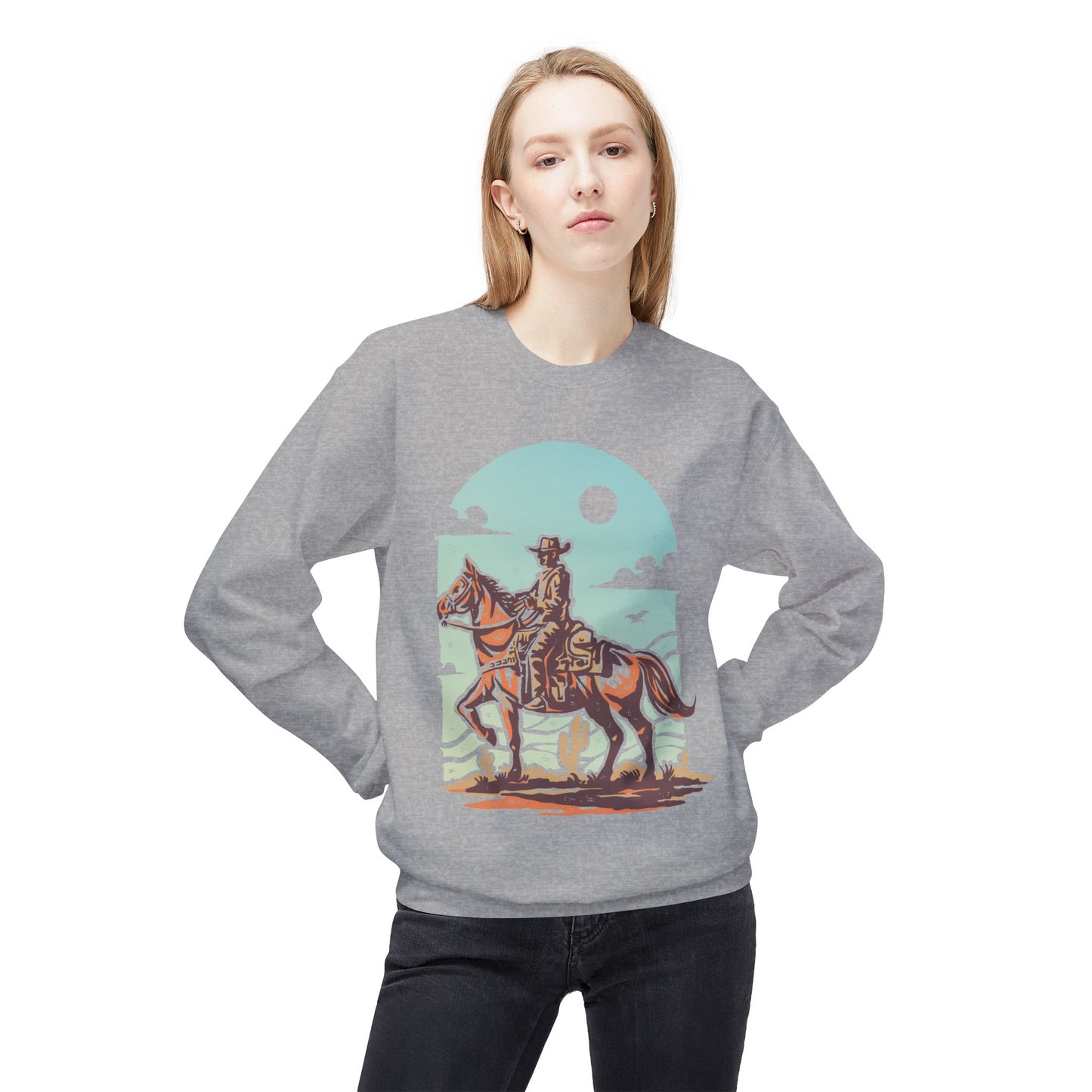 Wild West Fleece Crewneck Sweatshirt