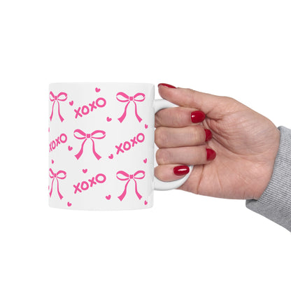 XO Bow Mug, (11oz)