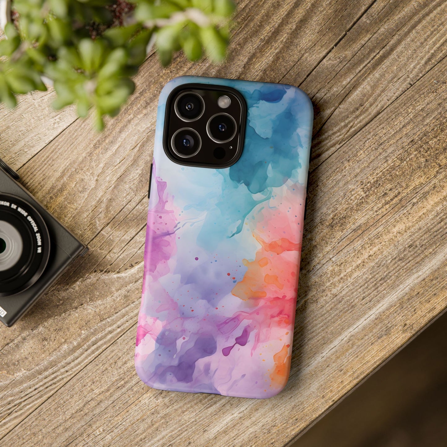 Paint Splatter Tough Phone Case