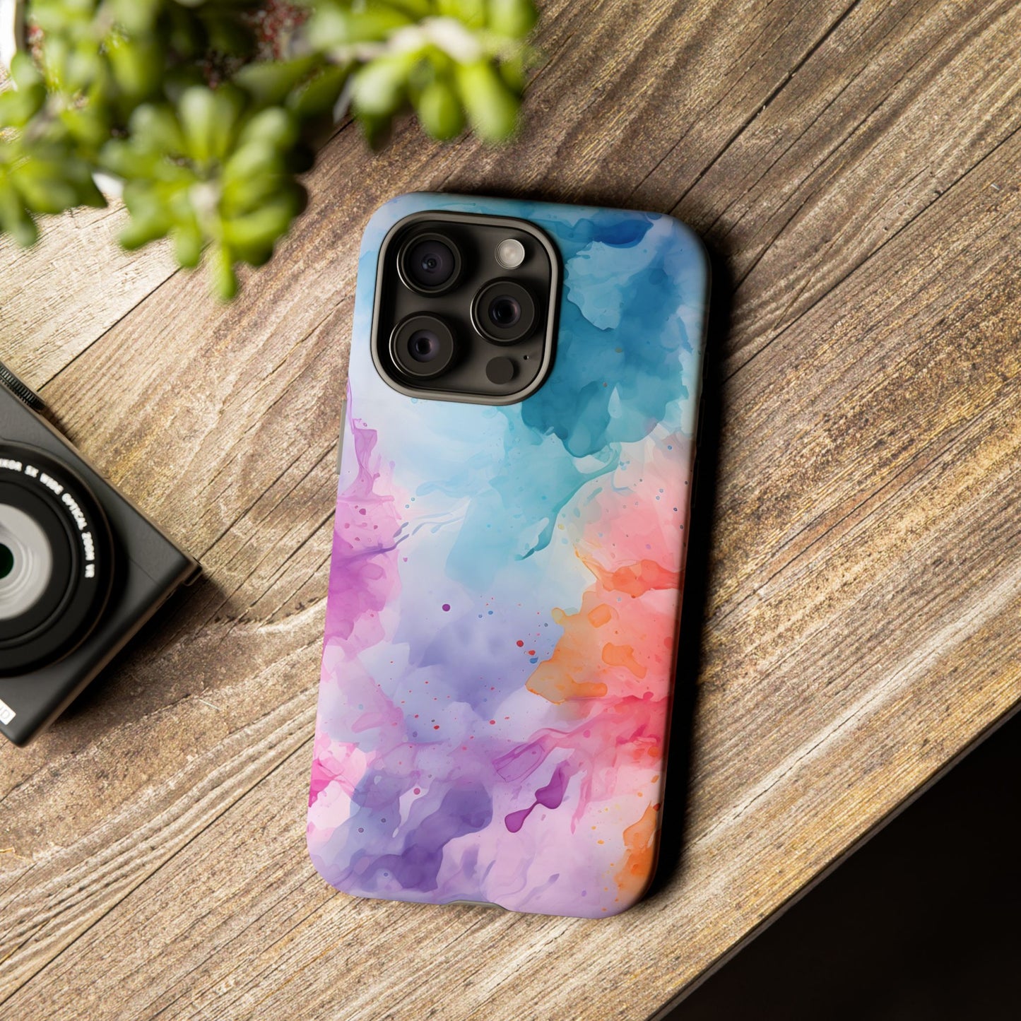 Paint Splatter Tough Phone Case