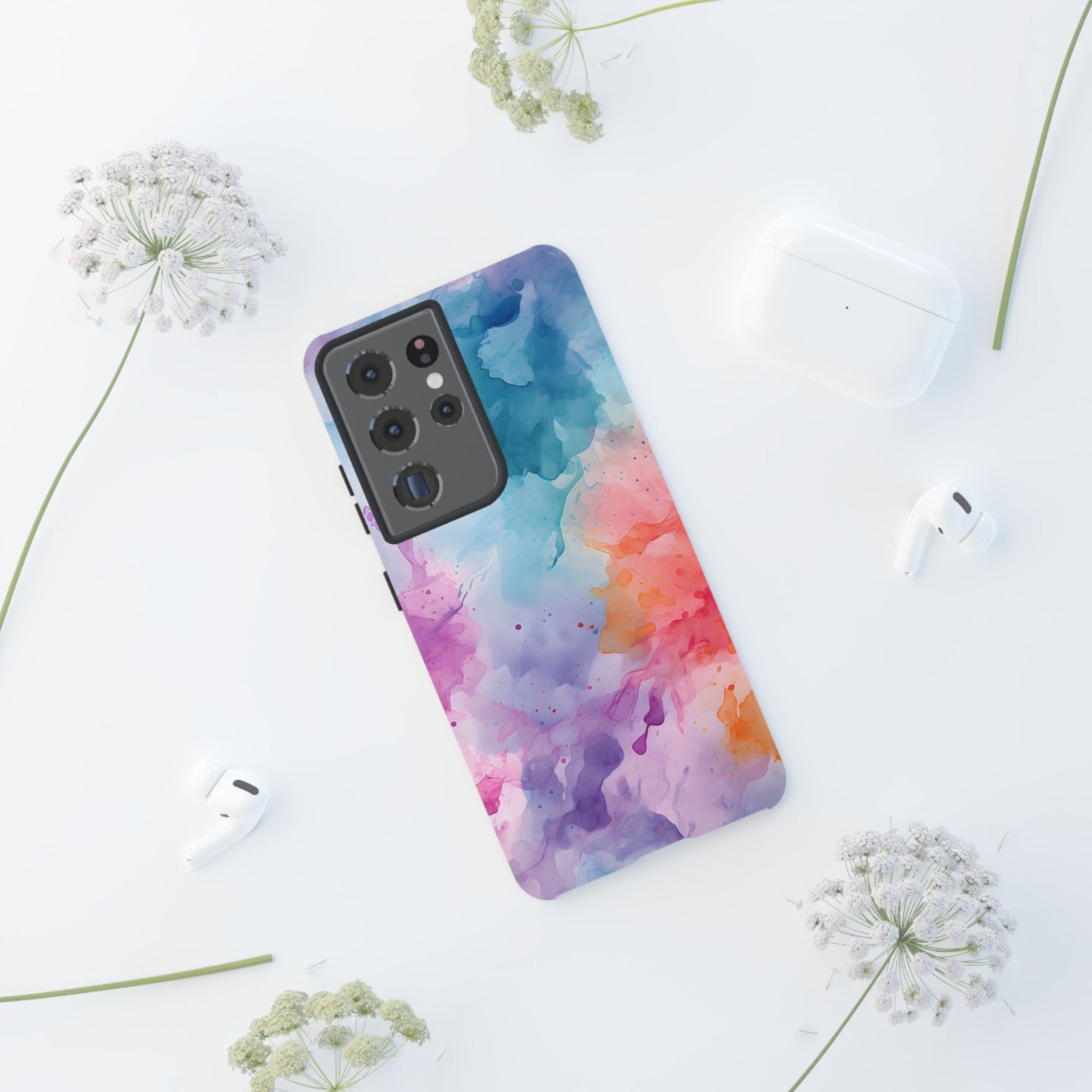 Paint Splatter Tough Phone Case