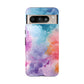 Paint Splatter Tough Phone Case