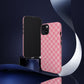 Pink Checkered Phone Case