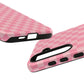 Pink Checkered Phone Case