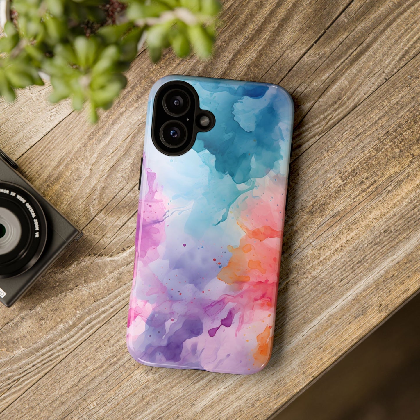 Paint Splatter Tough Phone Case