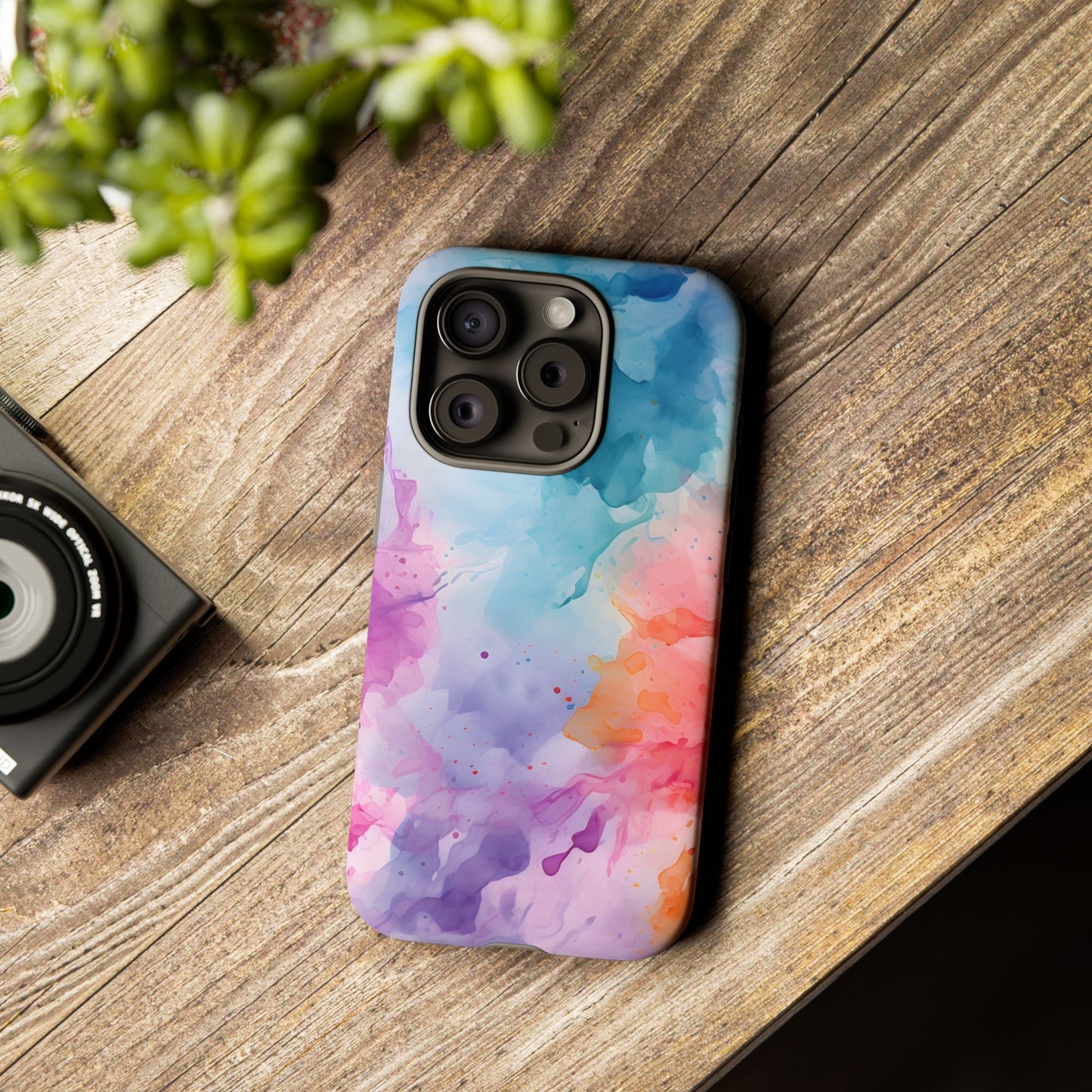 Paint Splatter Tough Phone Case