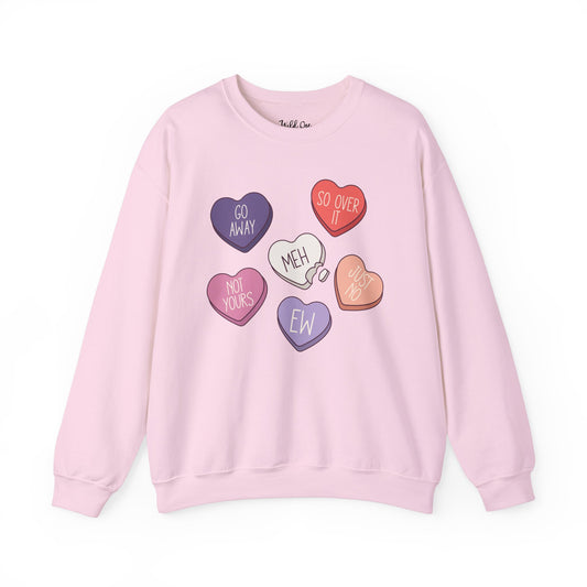 Anti Valentines Crewneck Sweatshirt