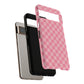 Pink Checkered Phone Case