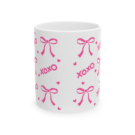 XO Bow Mug, (11oz)