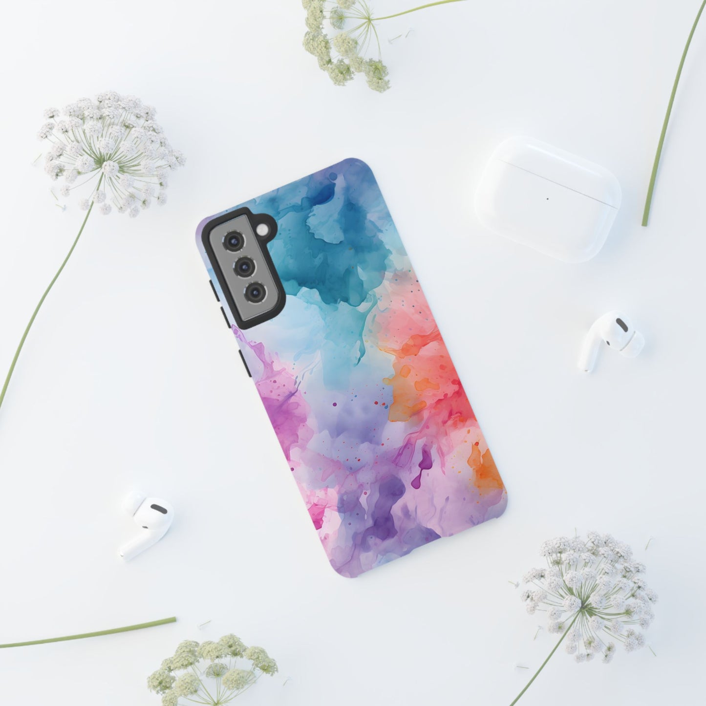 Paint Splatter Tough Phone Case