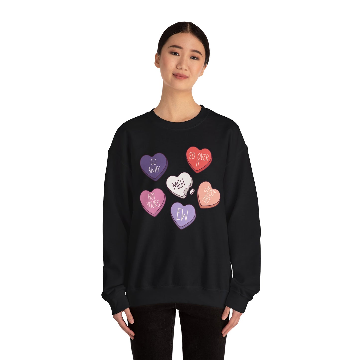 Anti Valentines Crewneck Sweatshirt