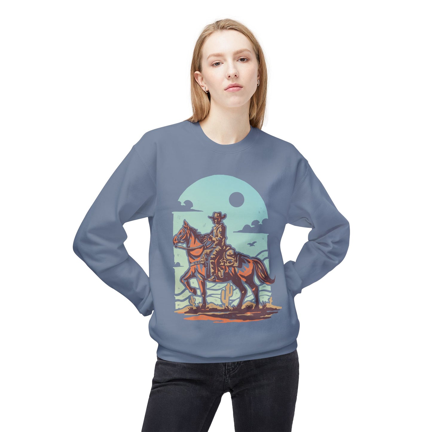 Wild West Fleece Crewneck Sweatshirt