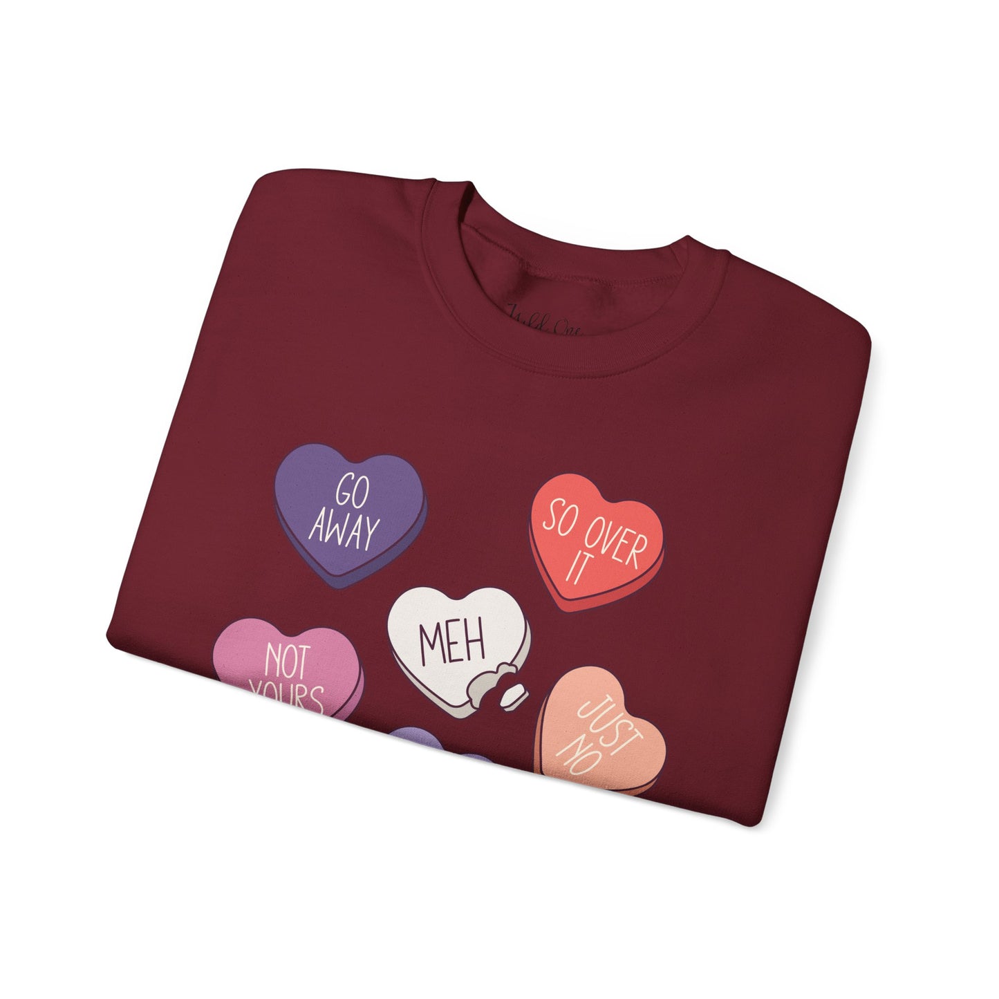 Anti Valentines Crewneck Sweatshirt