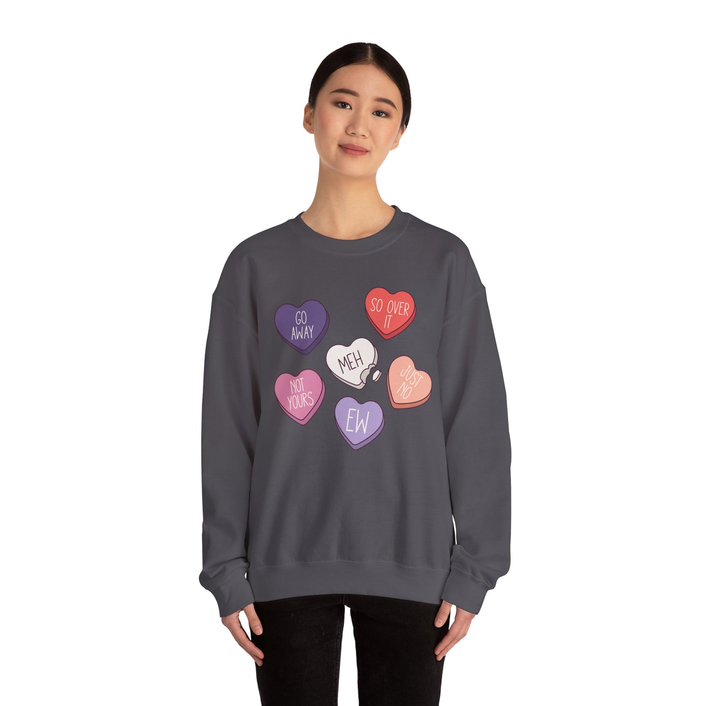 Anti Valentines Crewneck Sweatshirt