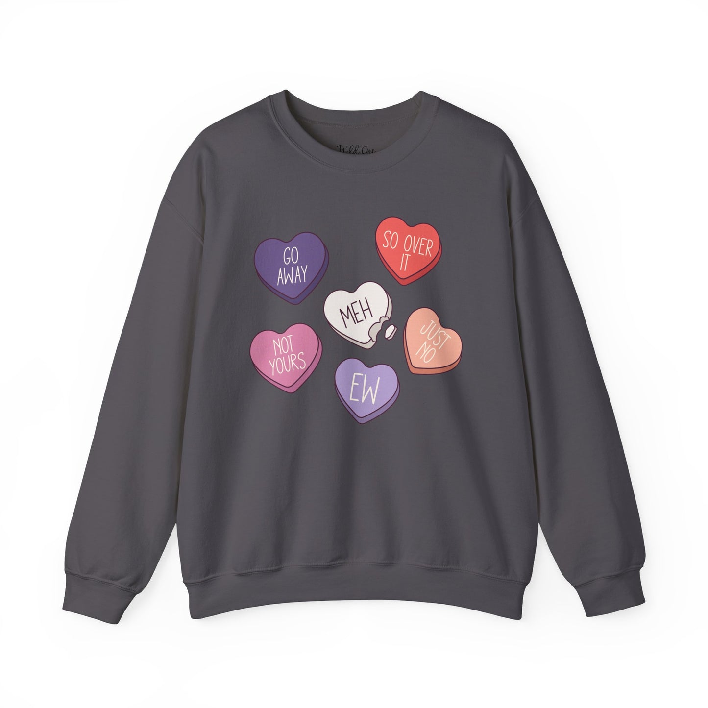 Anti Valentines Crewneck Sweatshirt