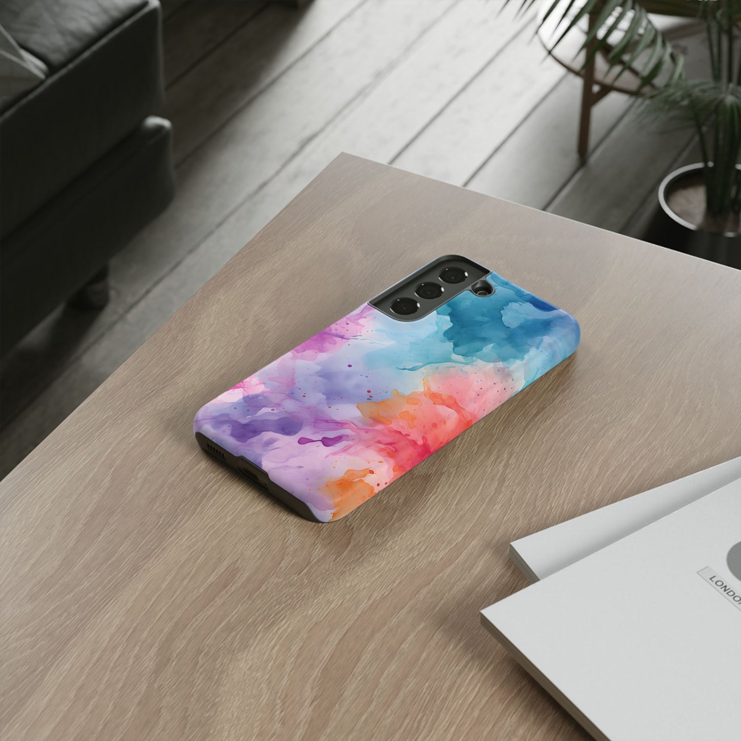 Paint Splatter Tough Phone Case