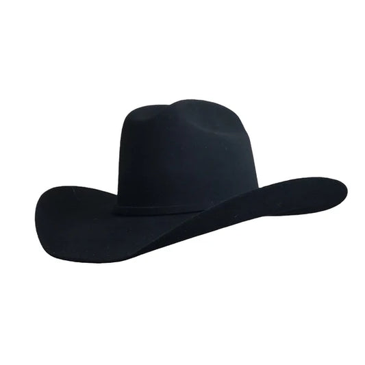 Yellowstone Black Cowboy Hat- Wool Cashmere